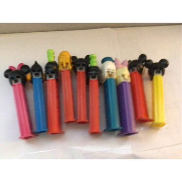 Disney Pez Dispenser lot of 10 and all are footed - Picture 5 of 6